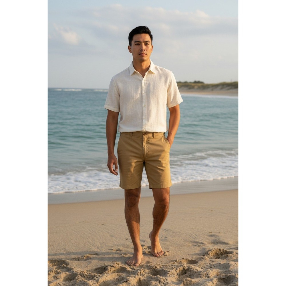 Roundtree & Yorke Flat Front 7" Inseam Shorts - NWT (New)
